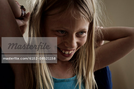 Portrait of smiling girl