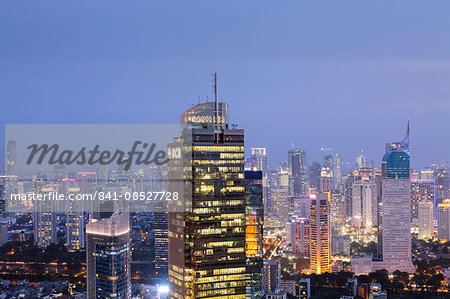 Skyline, Jakarta, Indonesia, Southeast Asia