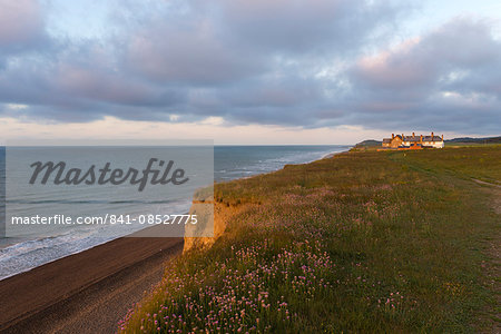 Beautiful evening light at Weybourne, Norfolk, England, United Kingdom, Europe