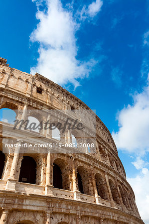 Colosseum or Flavian Amphitheatre, Rome, Unesco World Heritage Site, Latium, Italy, Europe