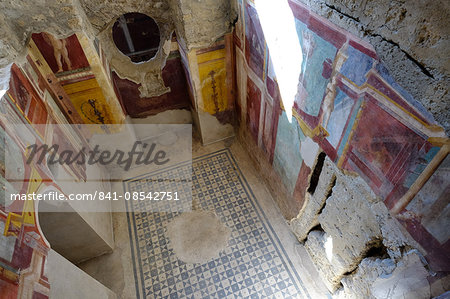 House of the Cryptoporticus, Pompeii, UNESCO World Heritage Site, the ancient Roman town near Naples, Campania, Italy, Europe