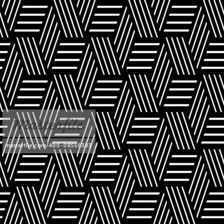 Seamless geometric pattern. Lines texture. Vector art.