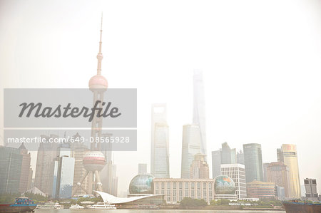 The Bund skyline, Shanghai, China