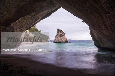 Cathedral Cove sunrise, Coromandel Peninsula, North Island, New Zealand, Pacific