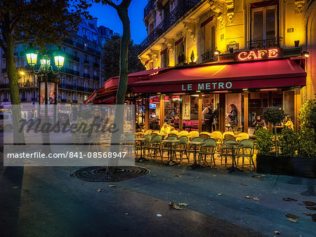 Parisian cafe, Paris, France, Europe