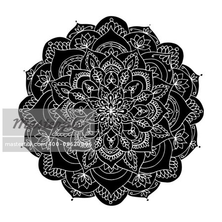 Mandala ornament, colorful pattern for your design. Vector illustration