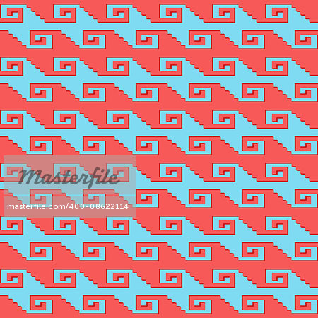 Seamless geometric pattern with. Can be used in textiles, for book design, website background.