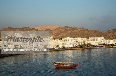 Muscat skyline and waterfront