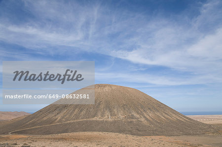 Miguel de Unamuno monument, Tindaya, Fuerteventura, Canary Islands, Spain