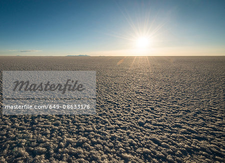Salt flats, Salar de Uyuni, Southern Altiplano, Bolivia, South America