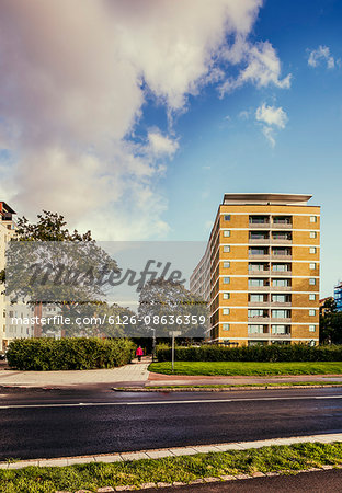 Sweden, Skane, Malmo, View of modern residential district