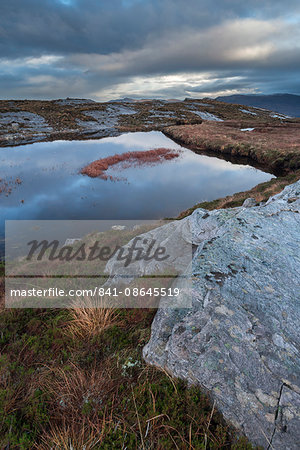 Highland scenery near Inchnadamph, Sutherland, Scotland, United Kingdom, Europe