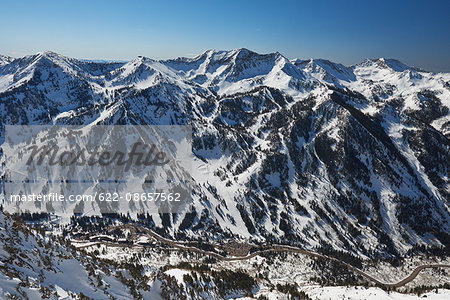 Mountainscape in Salt Lake City, USA