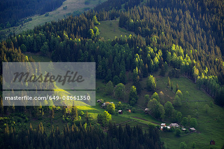 Dzembronya Village, Carpathian Mountains, Ivano-Frankovsk Region, Ukraine