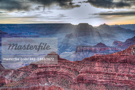 Sunrise at Mather Point, South Rim, Grand Canyon National Park, UNESCO World Heritage Site, Arizona, United States of America, North America Sunrise at Mather Point, South Rim, Grand Canyon National Park, UNESCO World Heritage Site, Arizona, United States of America, North America