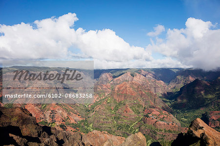 View of mountains