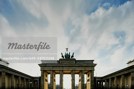 View of Brandenburg Gate, Berlin, Germany