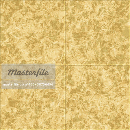 abstract yellow marble seamless texture vector tiled background