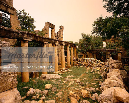 Byzantine Ruins of Jerada Arab Republic of Syria