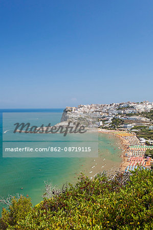 Italy, Italia. Apulia, Puglia. Foggia district, Gargano. Peschici.