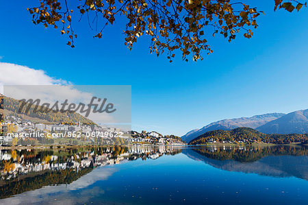 Europe, Switzerland, Graubunden, Engadine, St Moritz