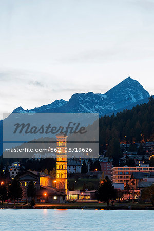 Europe, Switzerland, Graubunden, Engadine, St Moritz