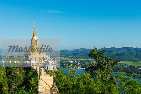 South East Asia, Thailand, Kanchanaburi, Wat Ban Tham, The Dragon temple