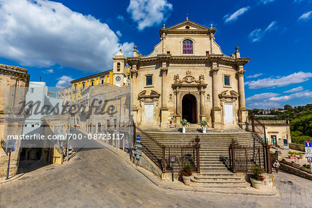 Holy Souls in Purgatory Church (Chiesa Anime Sante del Purgatorio) in Ragusa in Sicily, Italy