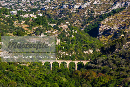 Bridge in Landscape, Ragusa, Sicily, Italy