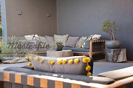 Interior of modern living room