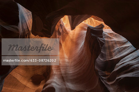 Antelope Canyon, a slot canyon in Arizona, USA