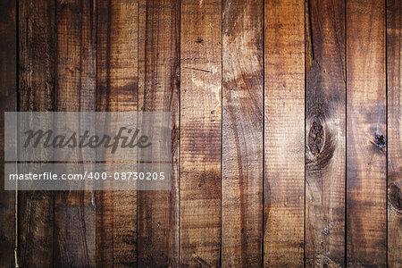 Vintage wood texture. Old wooden planks background.