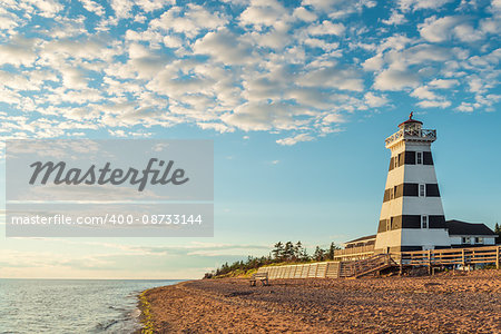 Cedar Dunes Provincial Parks Lighthouse (Cedar Dunes Provincial Park, Prince Edward Island, Canada)