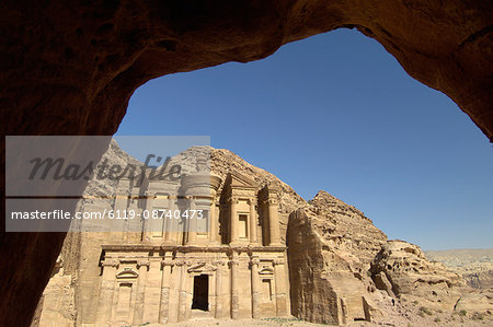 The Monastery (Al Deir) (Ed Deir), Petra, UNESCO World Heritage Site, Jordan, Middle East