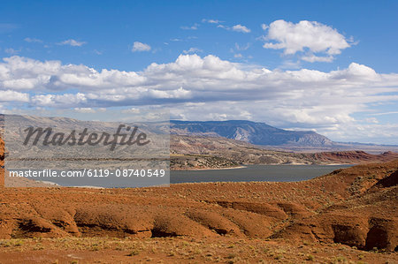 Bighorn Lake, Bighorn Canyon National Recreation Area, Wyoming, United States of America, North America