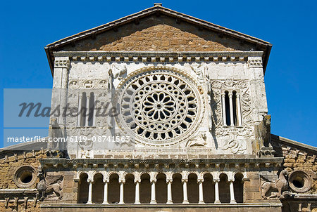 Santa Maria Maggiore church, Tuscania, Viterbo, Latium, Lazio, Italy, Europe Santa Maria Maggiore church, Tuscania, Viterbo, Latium, Lazio, Italy, Europe