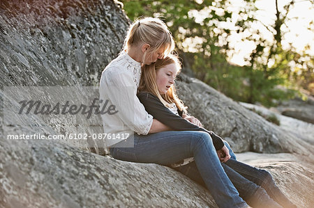 Mother with daughter, Nacka, Sweden