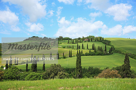 Italy, Tuscany, Toscana, Orcia Valley, Val d'Orcia, UNESCO World Heritage