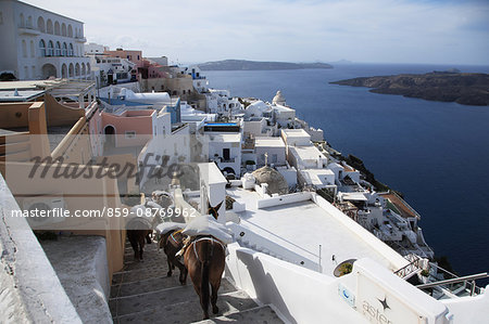 Greece, Cyclades Islands, Santorini Island, Thira