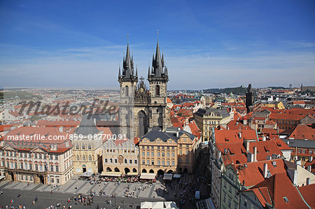 Czech Republic, Historic Centre of Prague, UNESCO World Heritage Site,  Old Town Square