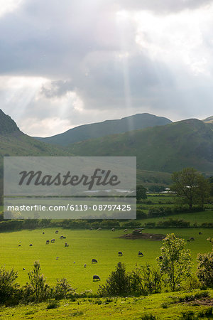 Buttermere in the Lake District National Park, Cumbria, England, United Kingdom, Europe