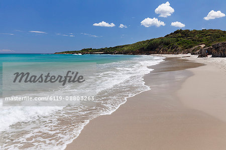 Baia dei Turchi beach, near Otranto, Lecce province, Salentine Peninsula, Puglia, Italy, Mediterranean, Europe