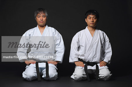 Japanese karate masters