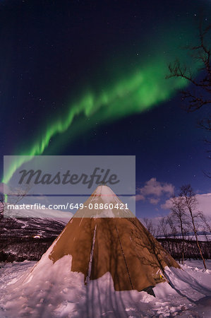 Aurora borealis, Abisko National Park, Sweden