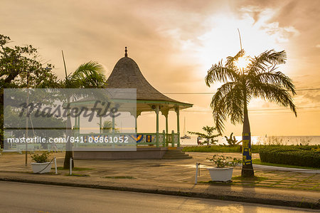 Bandstand and Brownes Beach, Bridgetown, St. Michael, Barbados, West Indies, Caribbean, Central America