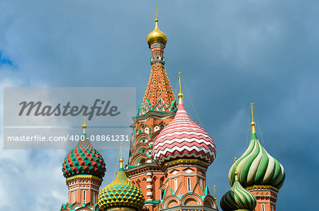 Saint Basil's Cathedral or The Cathedral of Vasily the Blessed is a church in Red Square in Moscow, Russia. Officially known as the Cathedral of the Intercession of the Most Holy Theotokos on the Moat