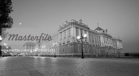 The Royal Palace in Madrid