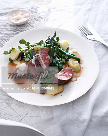 Plate of Sumac lamb