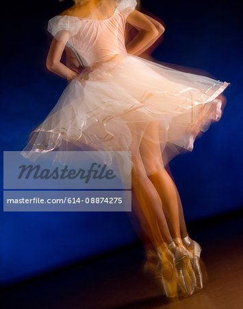 Ballerina in motion