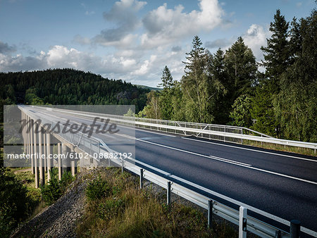 View of empty road